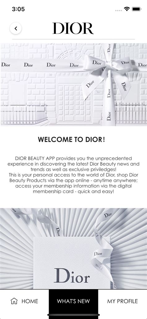 dior membership|christian dior sign in.